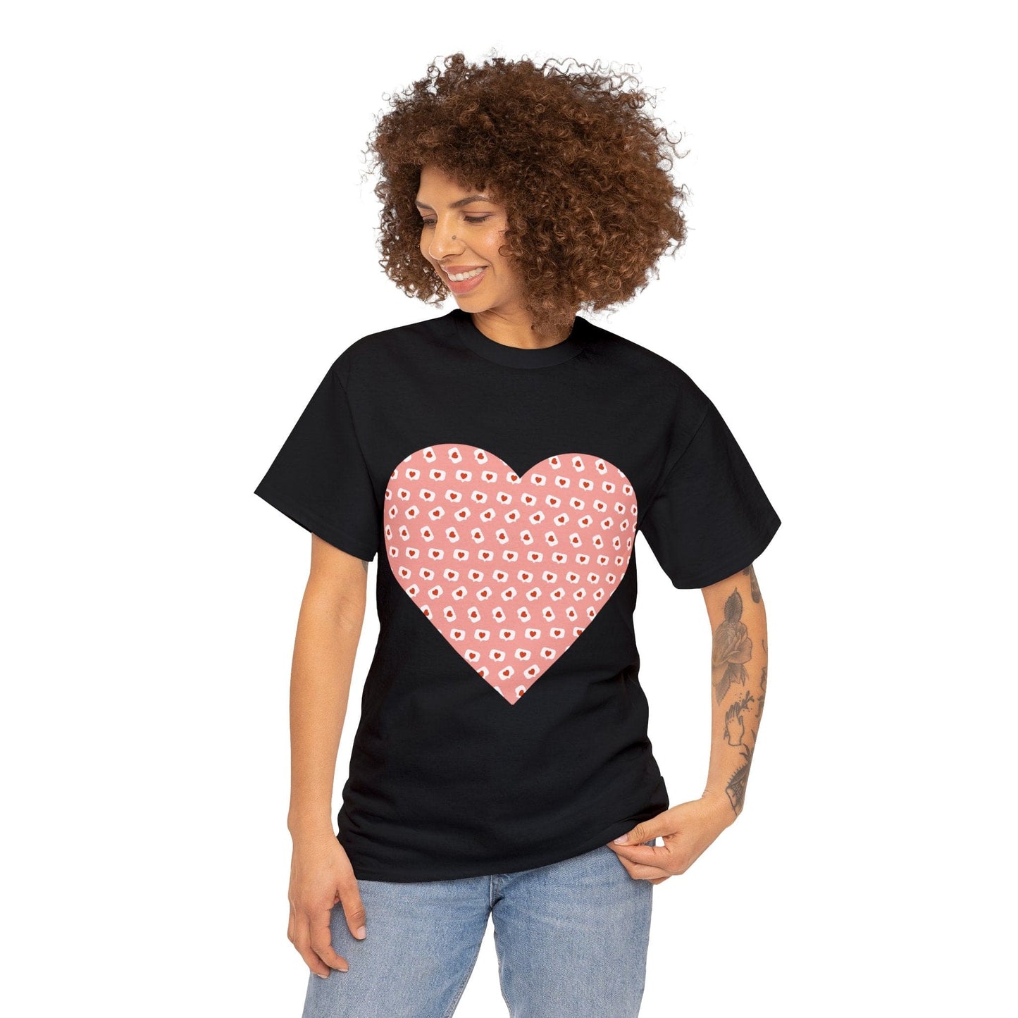 Heart Thought Bubble T-shirt: Wear Your Thoughts with Style
