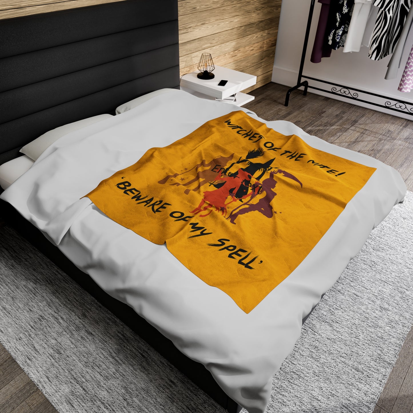 Witches Seductive Spell | Velveteen Plush Blanket