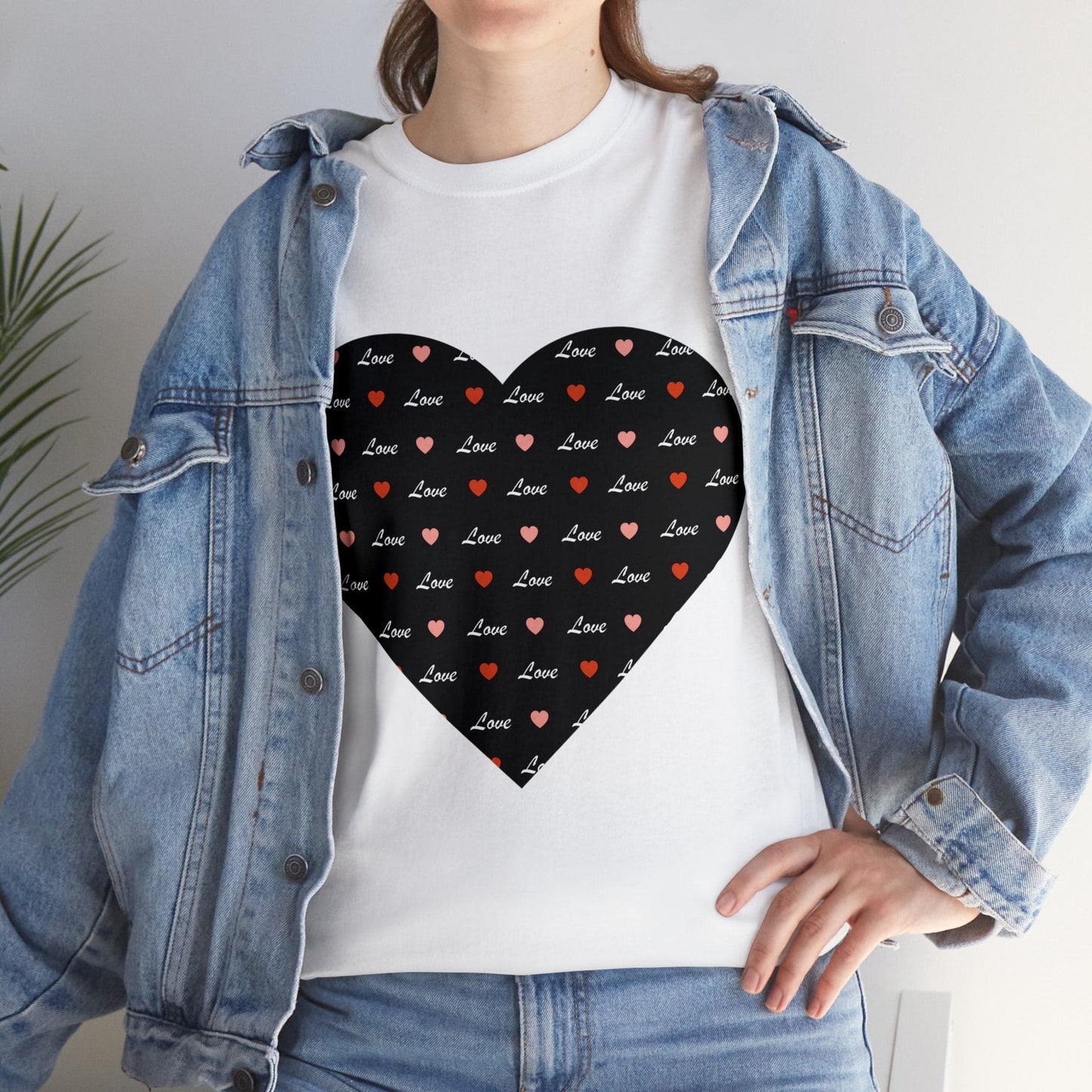 Love Heart  T-shirt: Expressions of Affection in Style