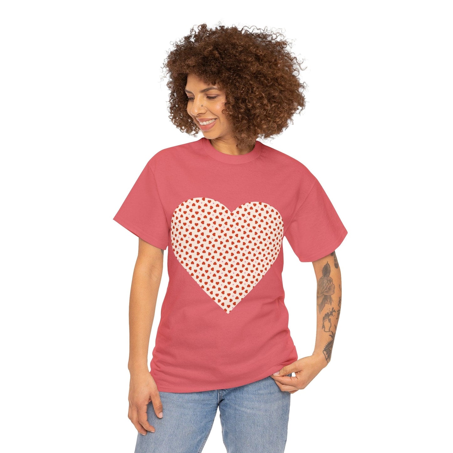 Heart Dots T-shirt: Spread Love Everywhere You Go