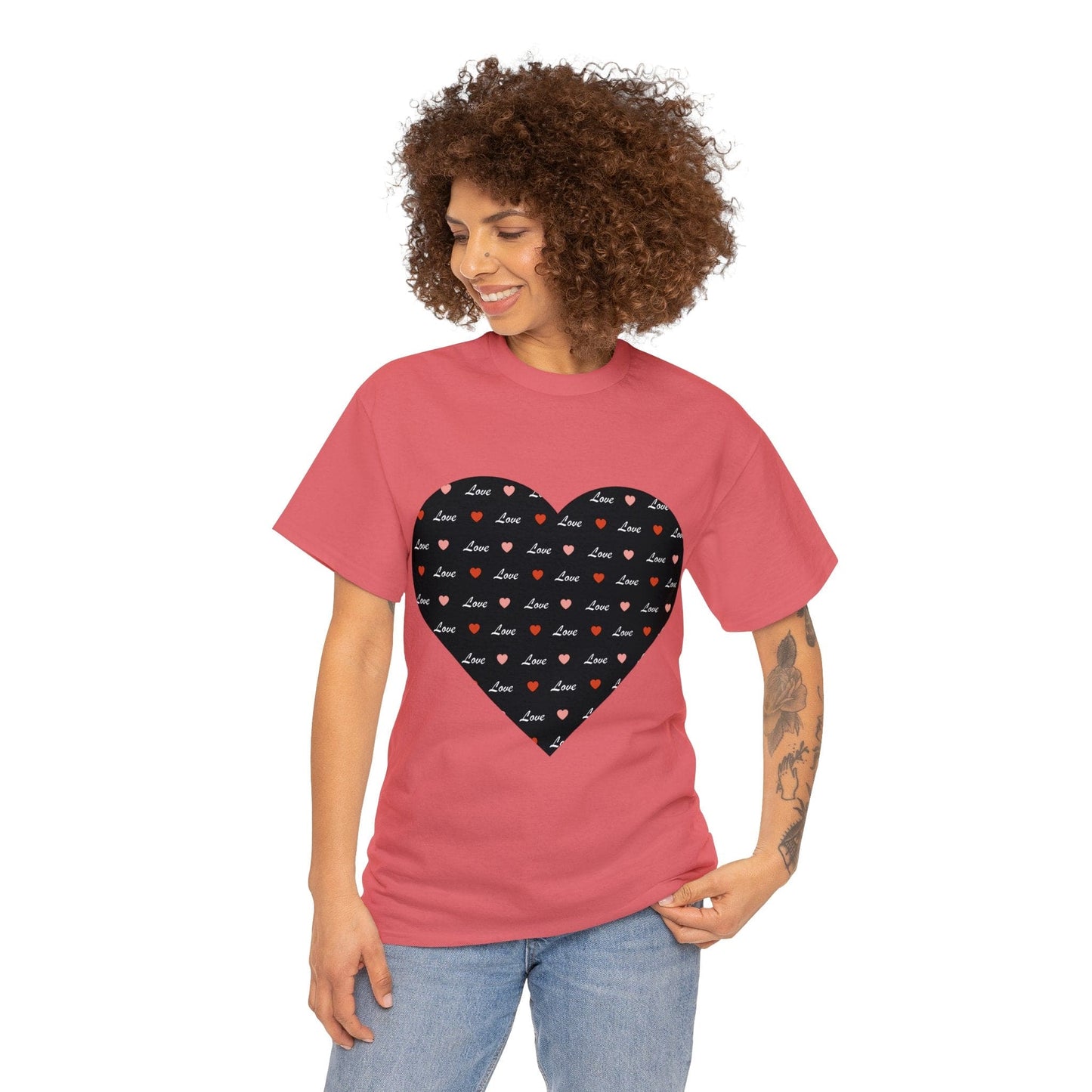 Love Heart  T-shirt: Expressions of Affection in Style