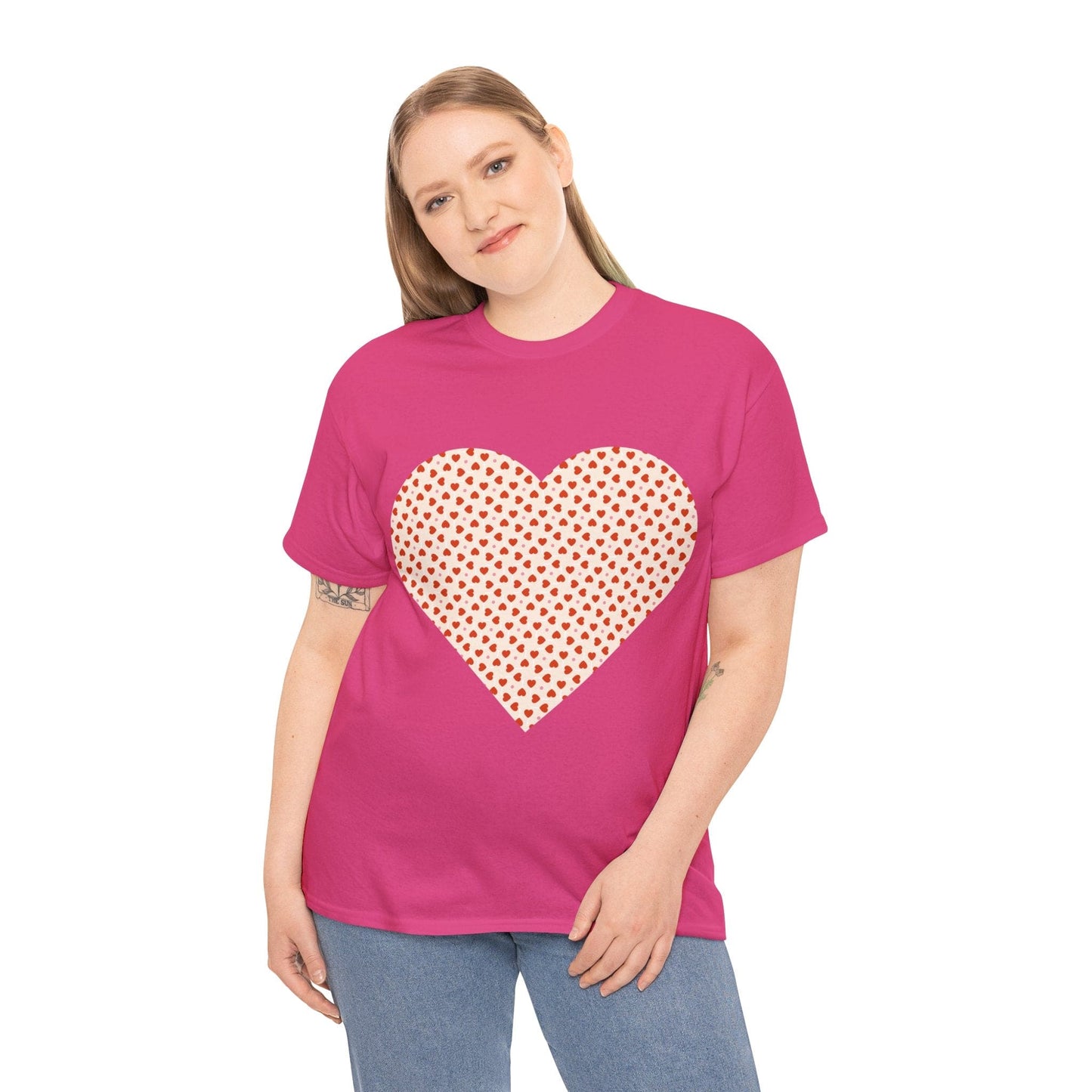 Heart Dots T-shirt: Spread Love Everywhere You Go