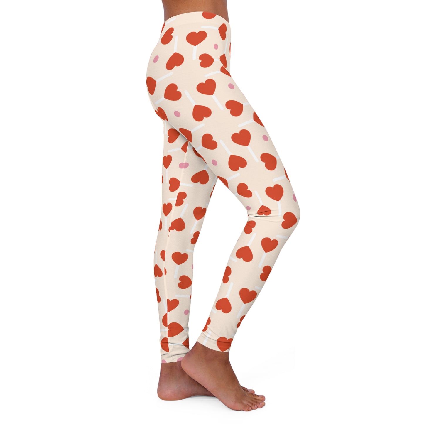 Heart Dots Leggings: Spread Love Everywhere You Go