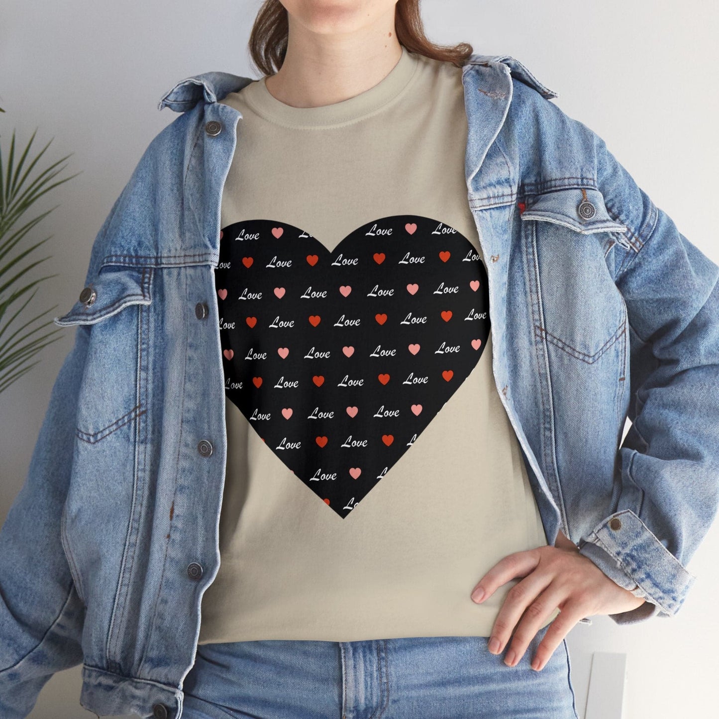 Love Heart  T-shirt: Expressions of Affection in Style