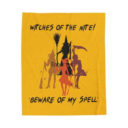 Witches Seductive Spell | Velveteen Plush Blanket