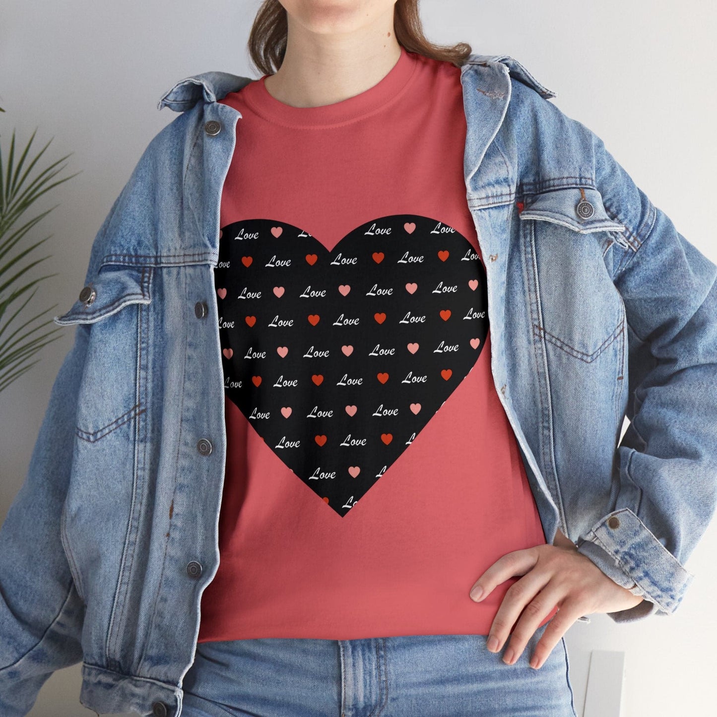Love Heart  T-shirt: Expressions of Affection in Style