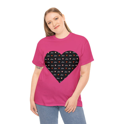 Love Heart  T-shirt: Expressions of Affection in Style