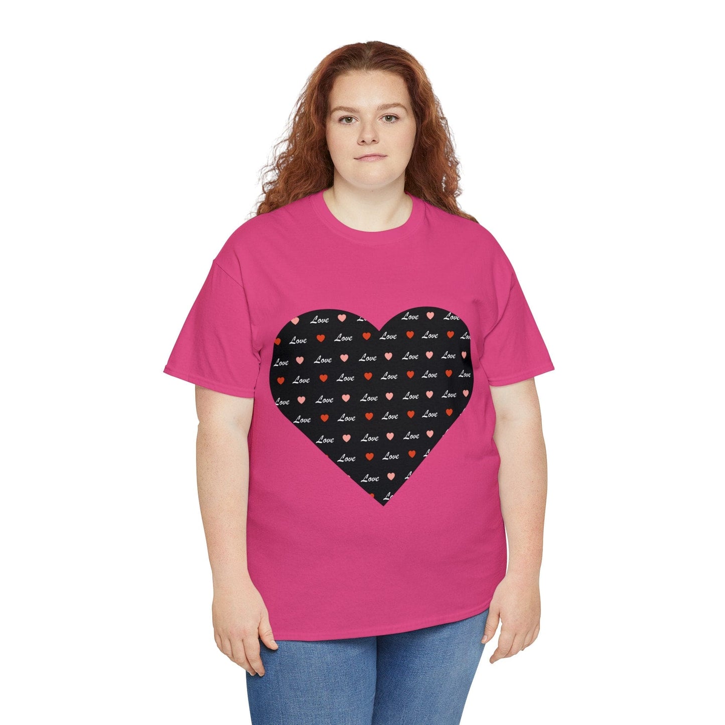 Love Heart  T-shirt: Expressions of Affection in Style