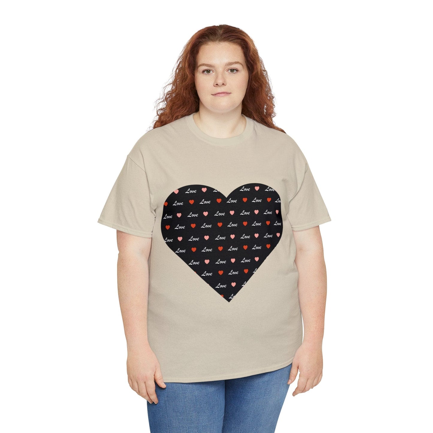 Love Heart  T-shirt: Expressions of Affection in Style