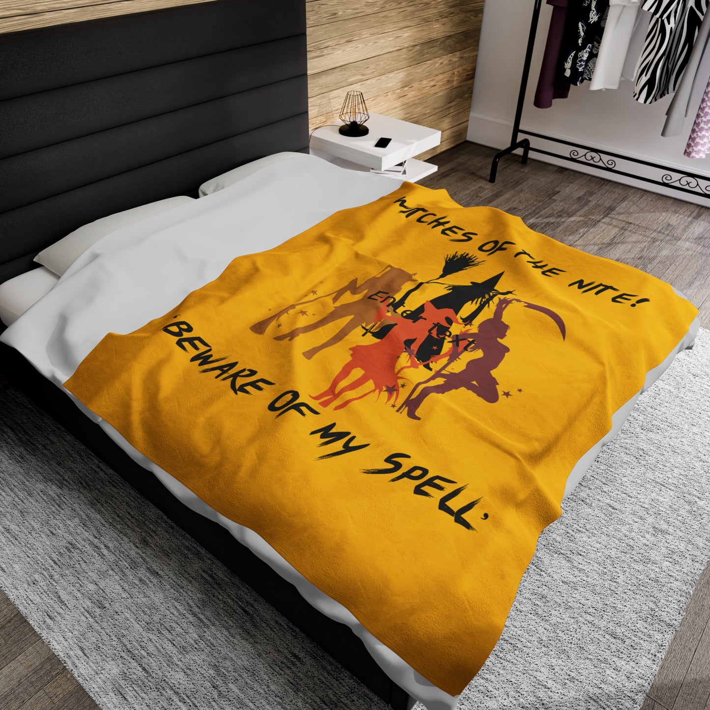 Witches Seductive Spell | Velveteen Plush Blanket