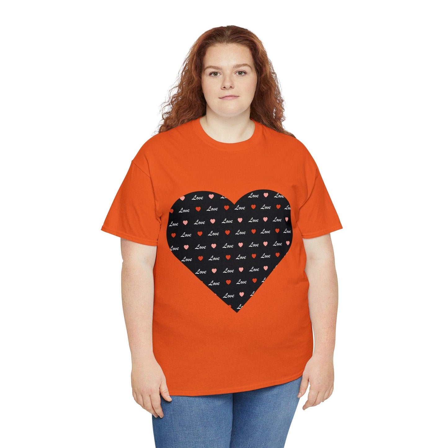 Love Heart  T-shirt: Expressions of Affection in Style