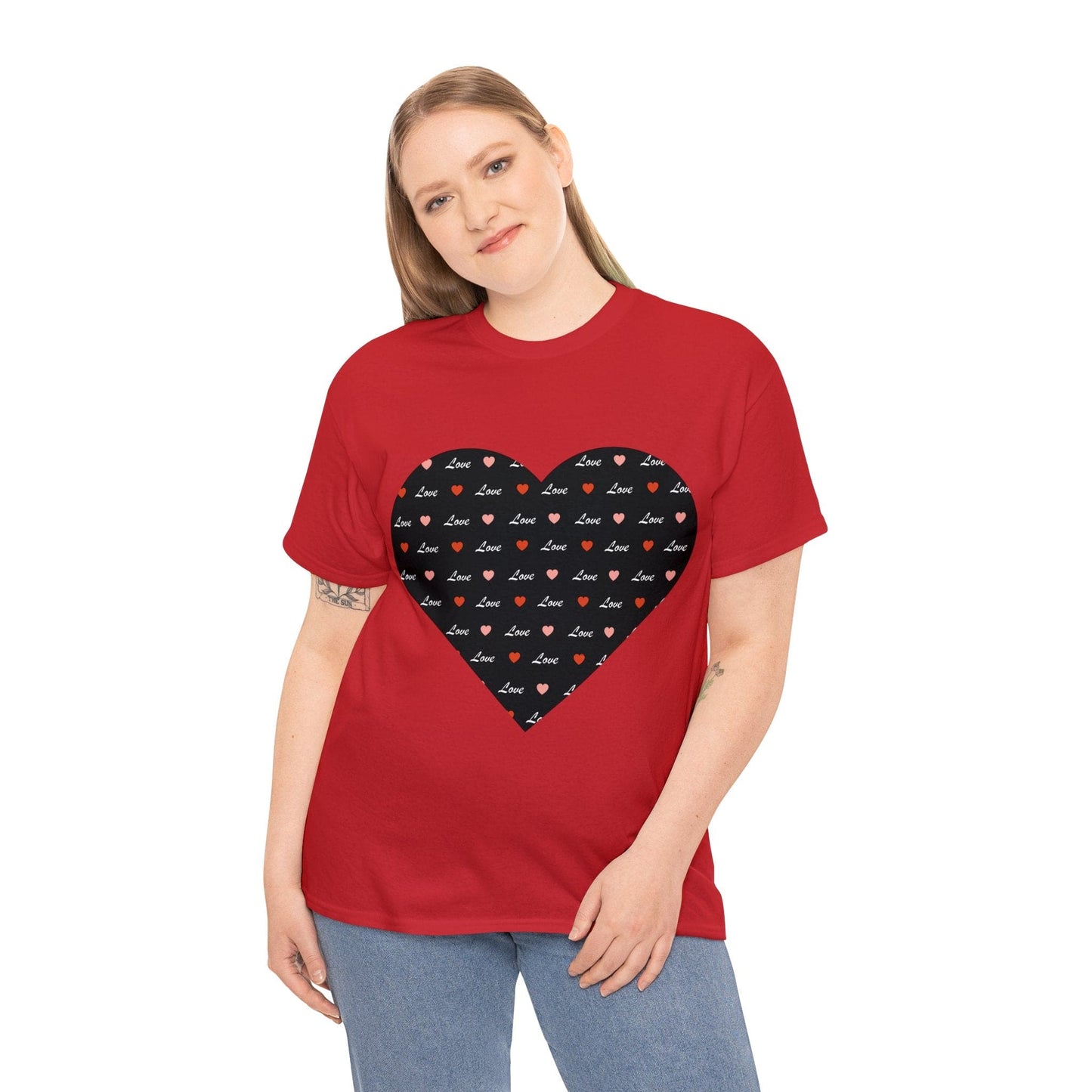 Love Heart  T-shirt: Expressions of Affection in Style