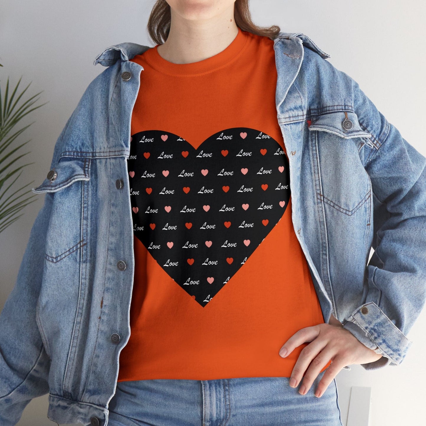 Love Heart  T-shirt: Expressions of Affection in Style