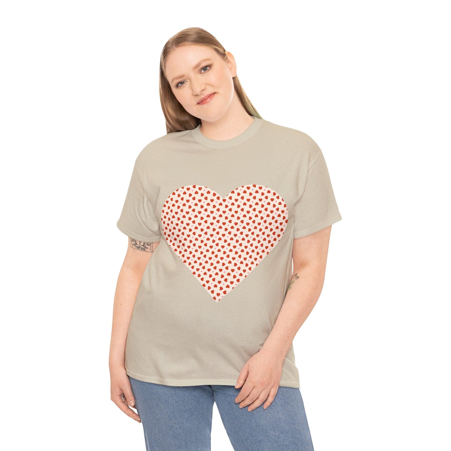 Heart Dots T-shirt: Spread Love Everywhere You Go