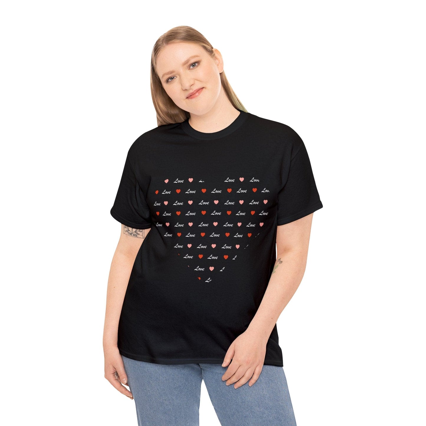 Love Heart  T-shirt: Expressions of Affection in Style