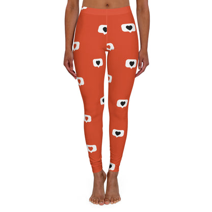 Heart Bubble Leggings: Express Yourself with Style