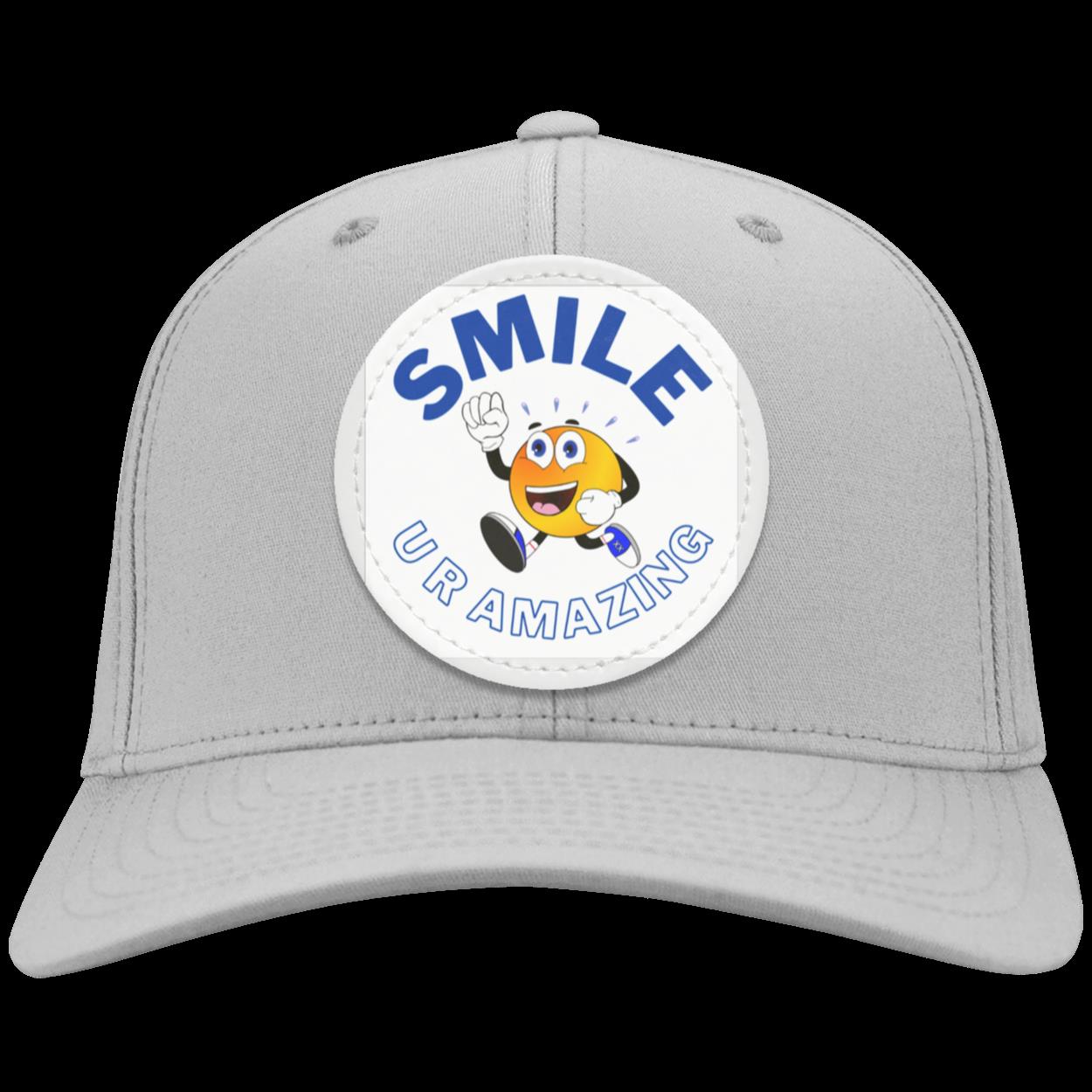 Smile! U R Amazing Hat | Twill Cap - Patch