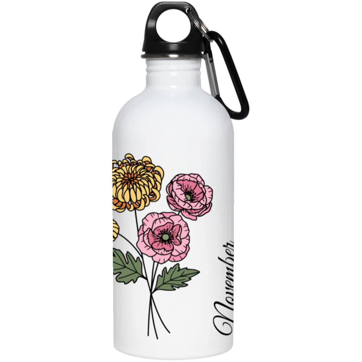 BloomMonth Stainless Steel Tumbler