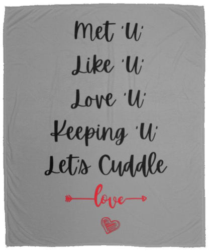Let's Cuddle Blanket