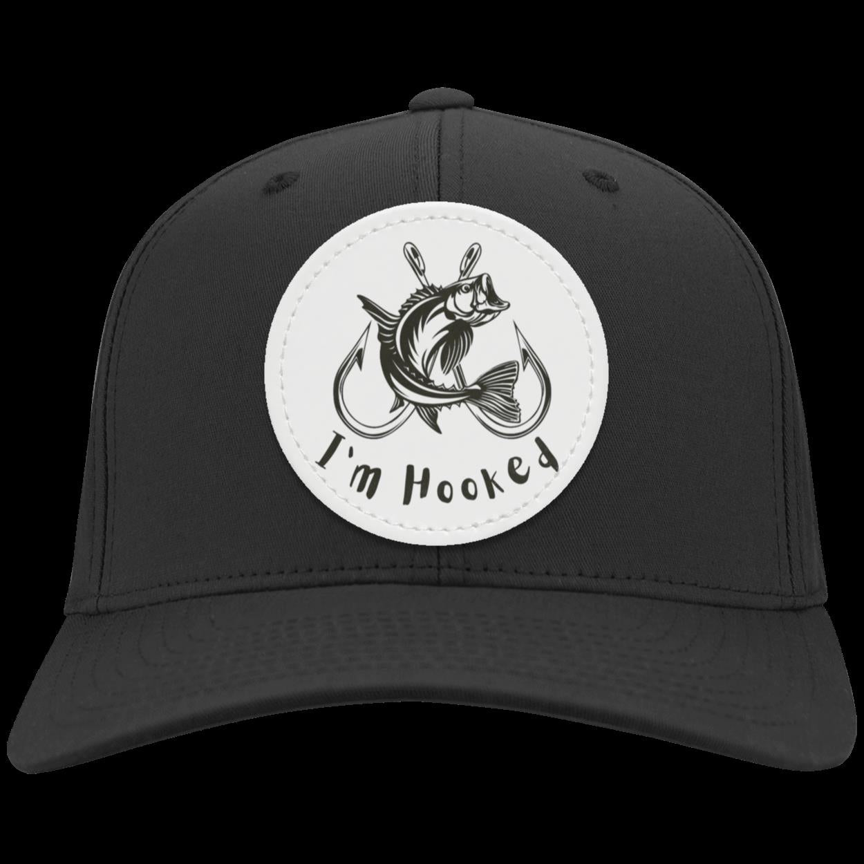 I'm Hooked Hat | For Fishing Lovers | Twill Cap - Patch