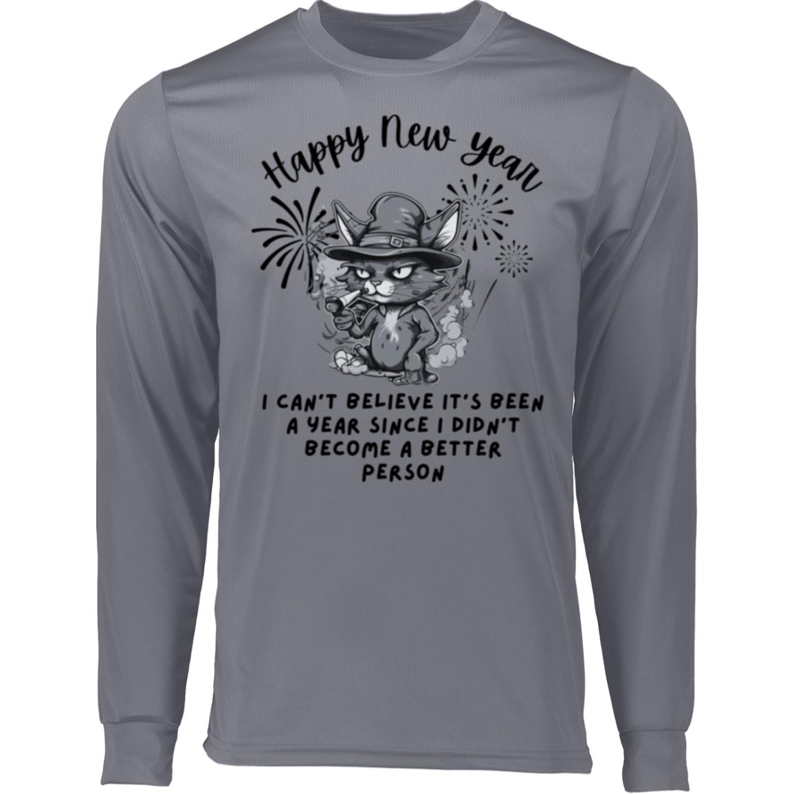 New Year's Humor Tee: Light Up Laughter!