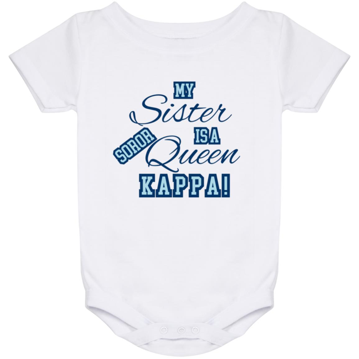 Baby Onesie | A Soror Queen | Kappa Kappa Gamma