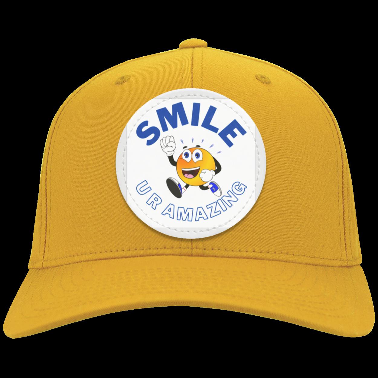 Smile! U R Amazing Hat | Twill Cap - Patch