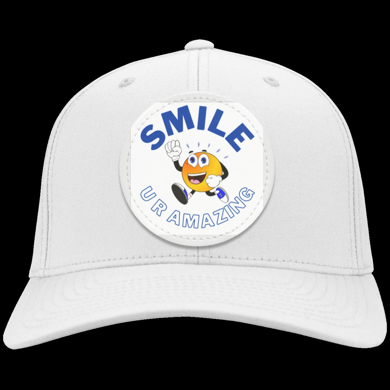 Smile! U R Amazing Hat | Twill Cap - Patch