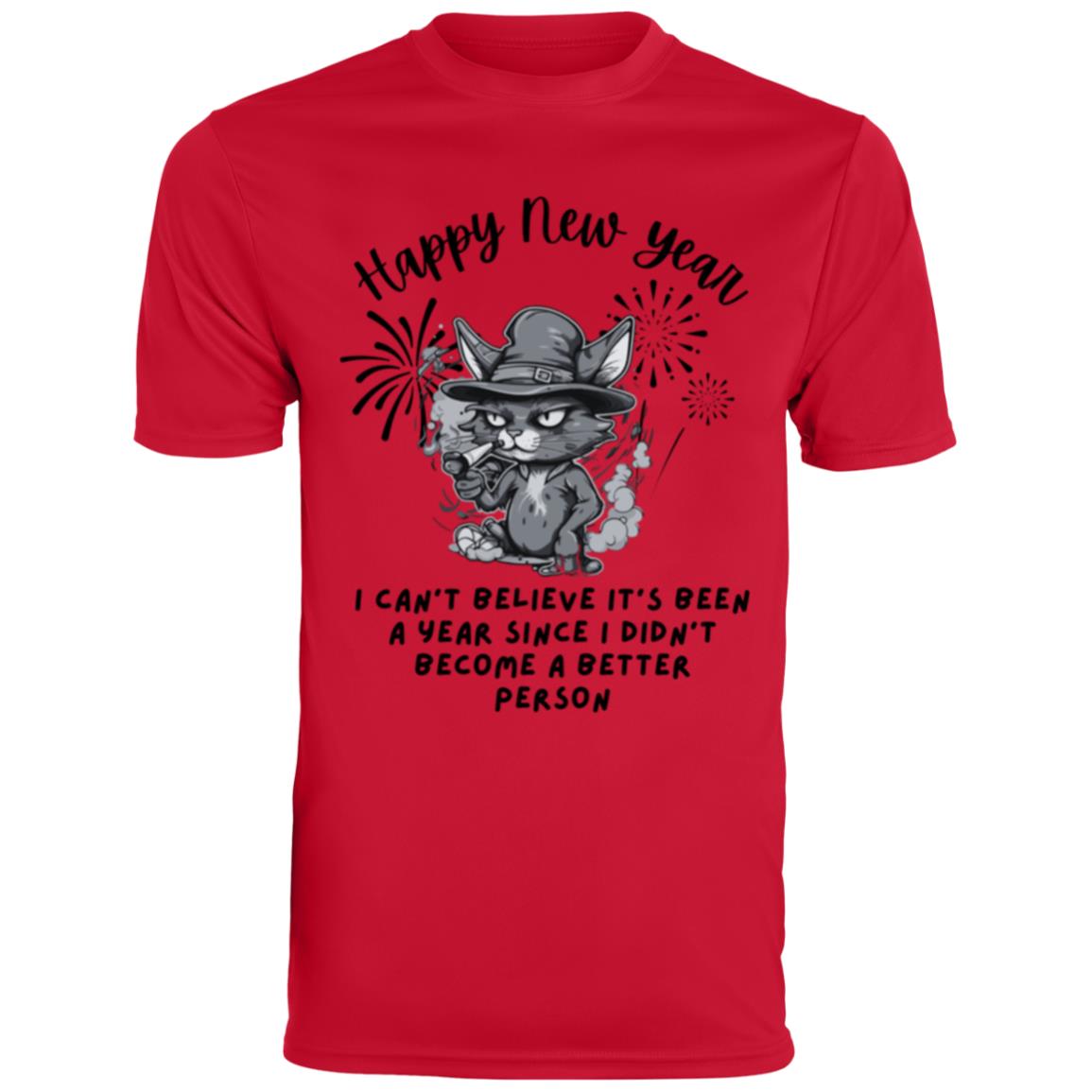 New Year's Humor Tee: Light Up Laughter!