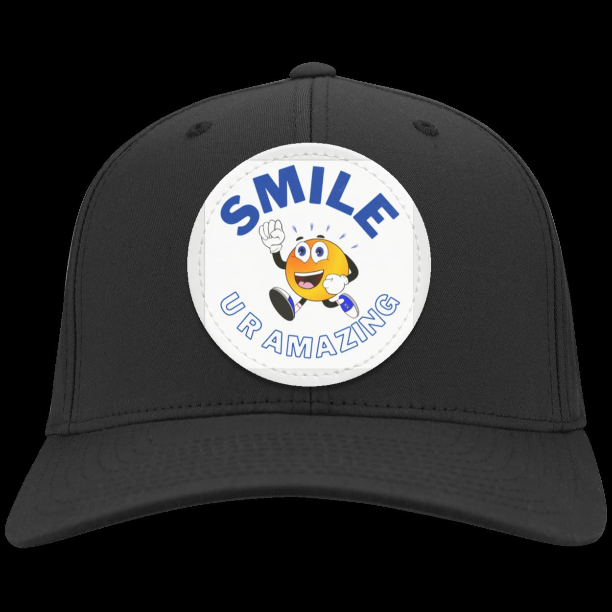 Smile! U R Amazing Hat | Twill Cap - Patch
