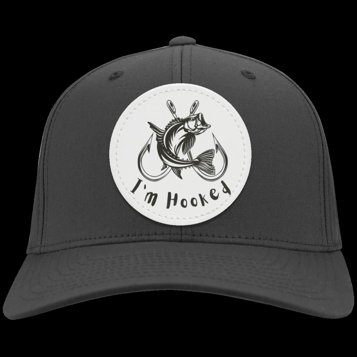 I'm Hooked Hat | For Fishing Lovers | Twill Cap - Patch