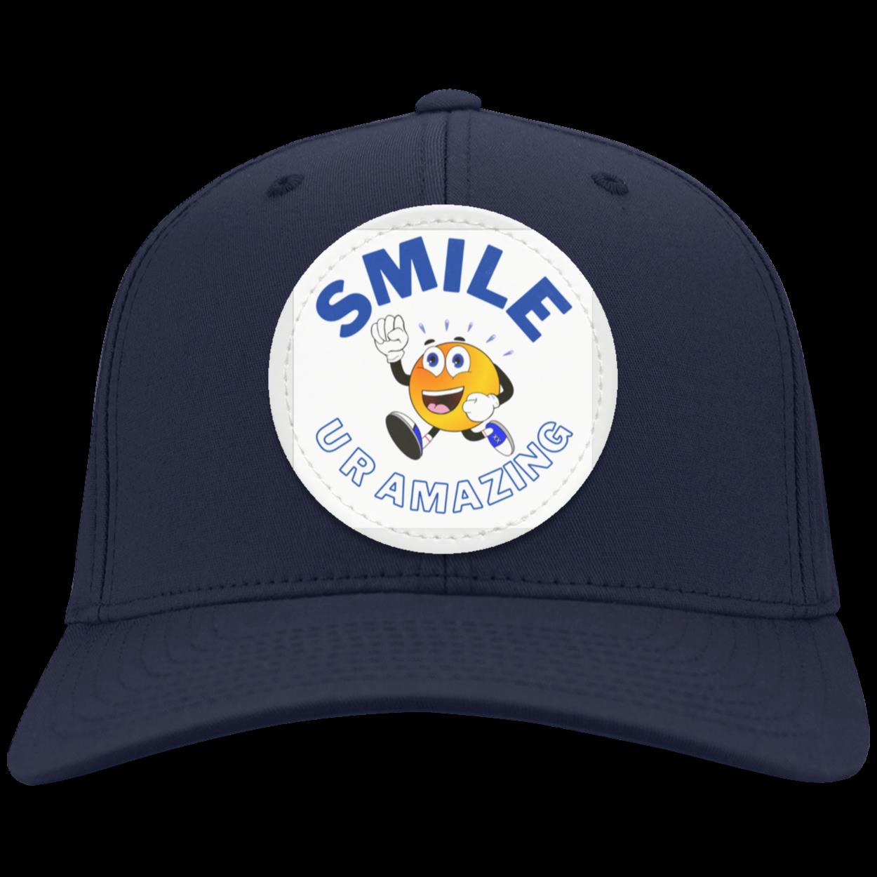 Smile! U R Amazing Hat | Twill Cap - Patch