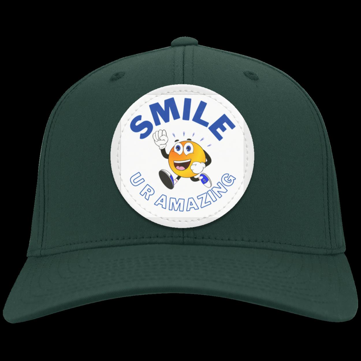 Smile! U R Amazing Hat | Twill Cap - Patch