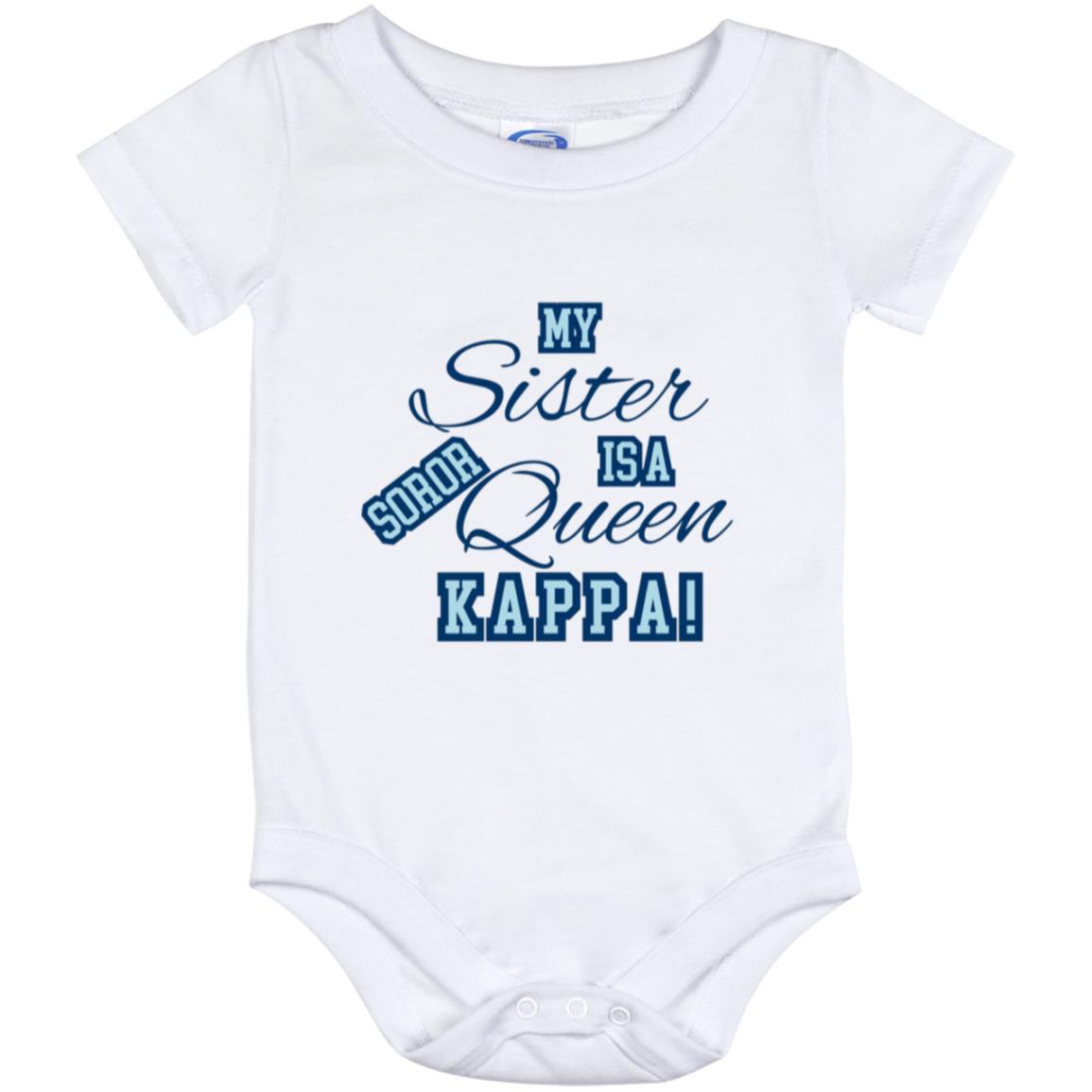 Baby Onesie | A Soror Queen | Kappa Kappa Gamma