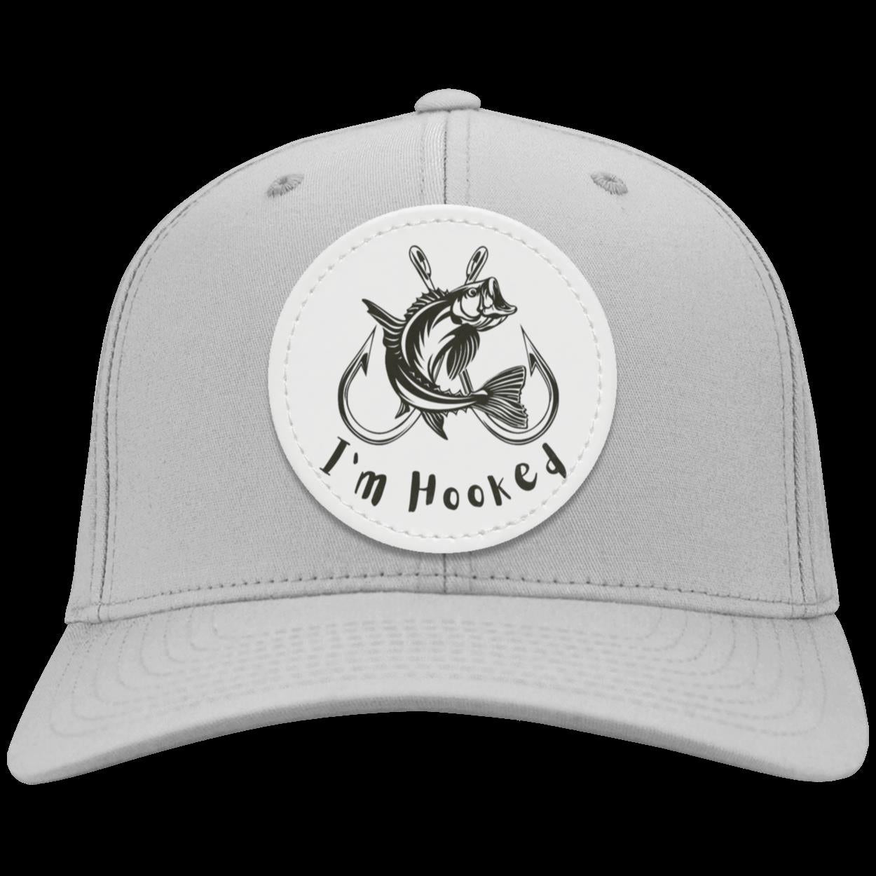 I'm Hooked Hat | For Fishing Lovers | Twill Cap - Patch
