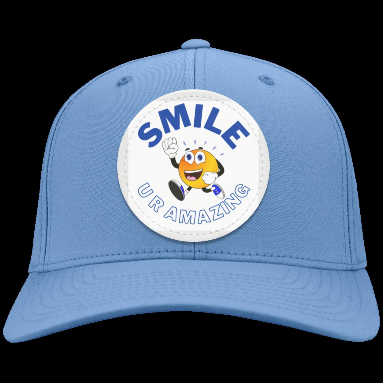 Smile! U R Amazing Hat | Twill Cap - Patch