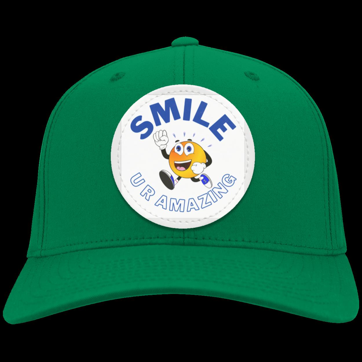 Smile! U R Amazing Hat | Twill Cap - Patch