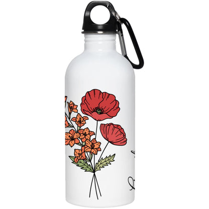 BloomMonth Stainless Steel Tumbler