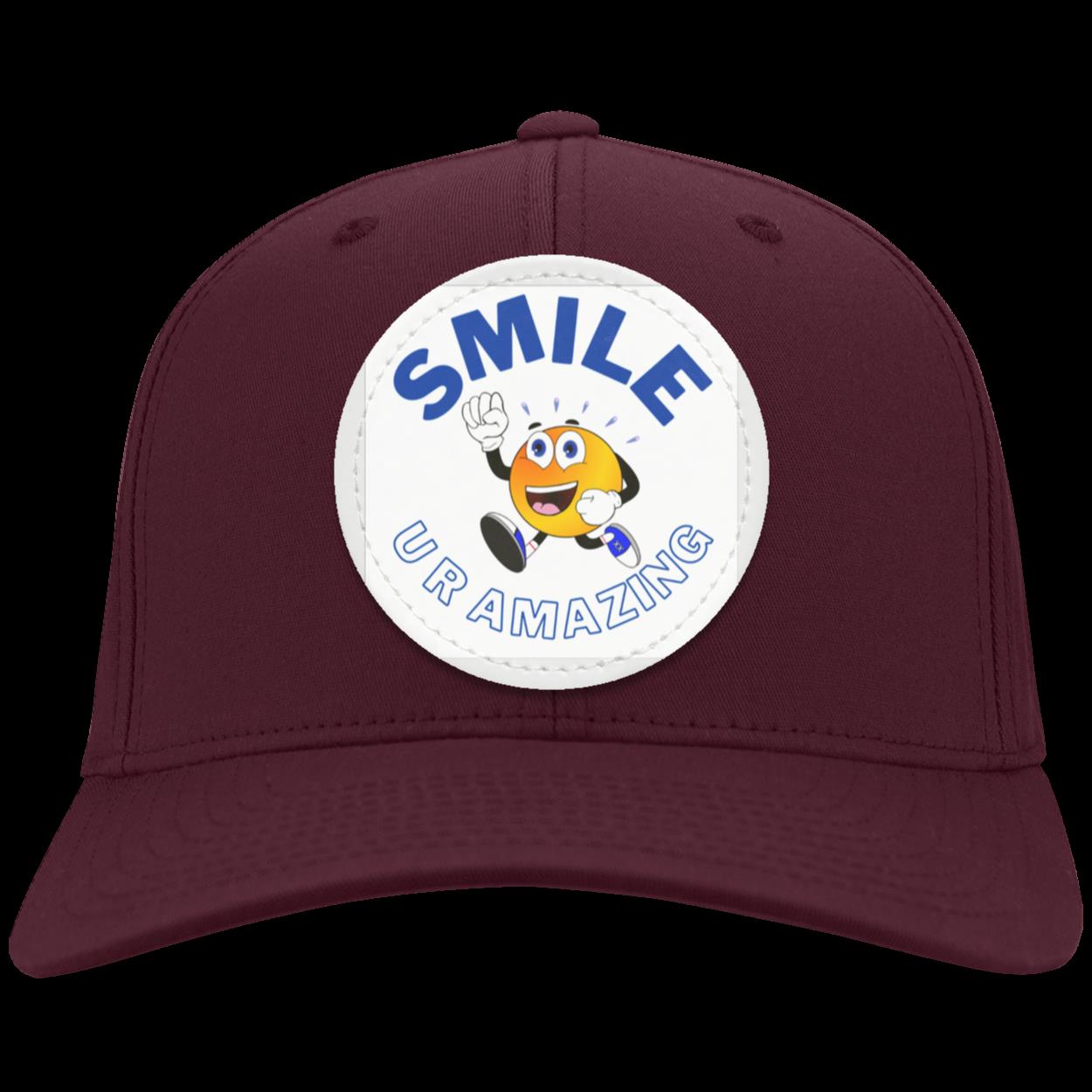 Smile! U R Amazing Hat | Twill Cap - Patch