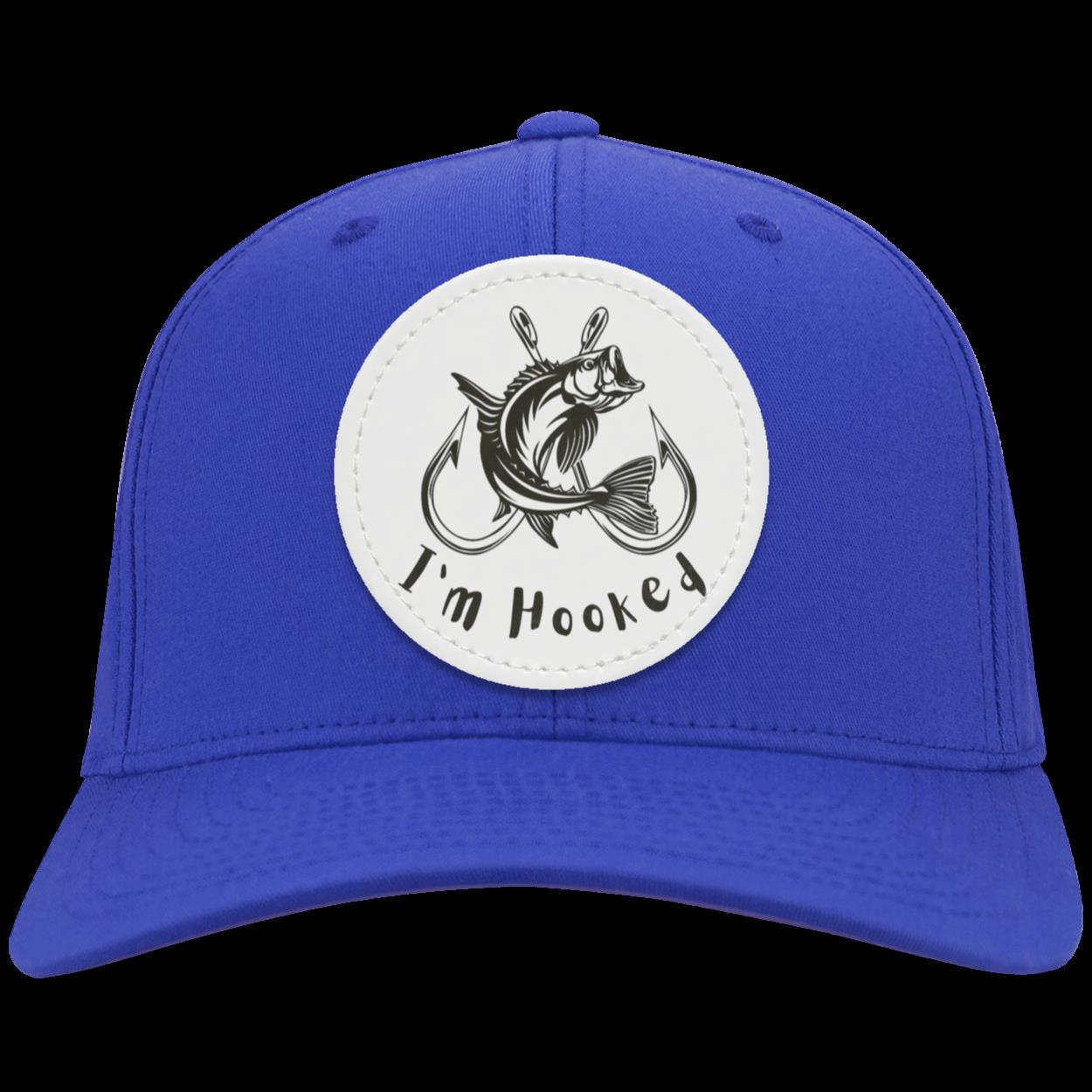 I'm Hooked Hat | For Fishing Lovers | Twill Cap - Patch