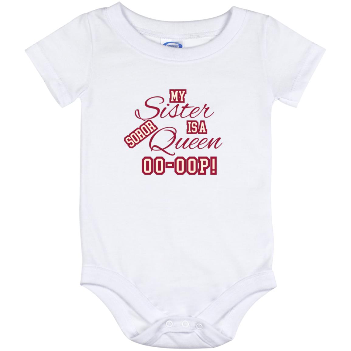 Baby Onesie | A Soror Queen | Delta Sigma Theta Sorority