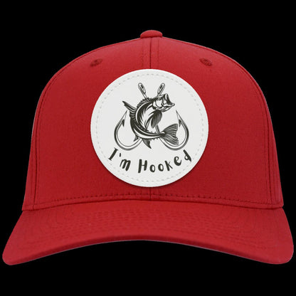 I'm Hooked Hat | For Fishing Lovers | Twill Cap - Patch