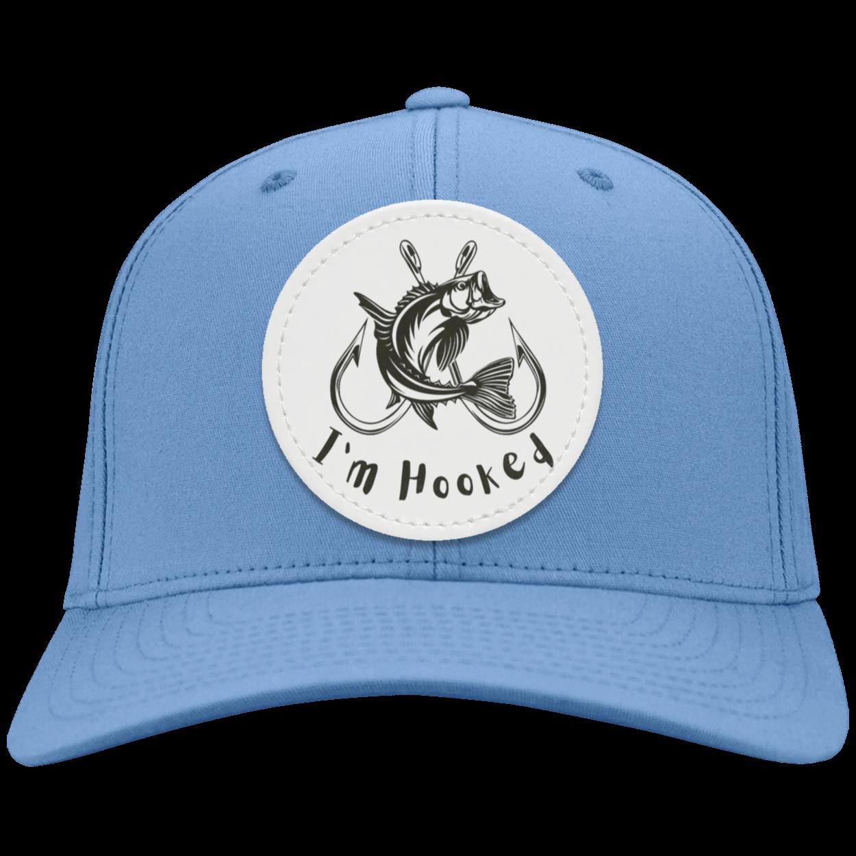 I'm Hooked Hat | For Fishing Lovers | Twill Cap - Patch