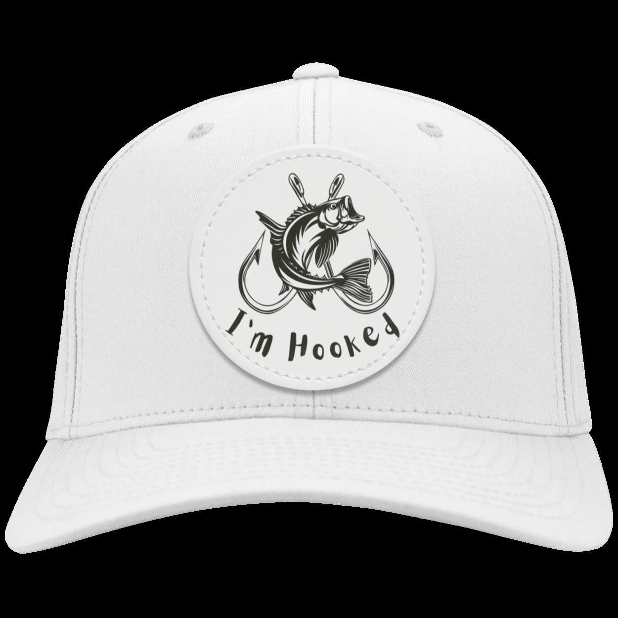 I'm Hooked Hat | For Fishing Lovers | Twill Cap - Patch