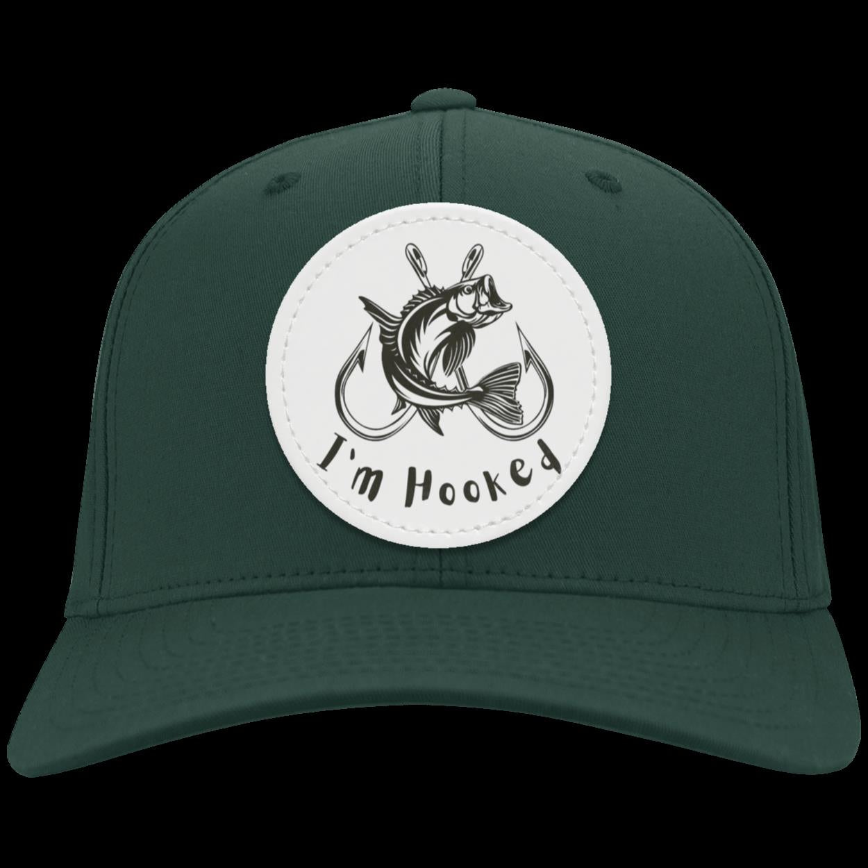 I'm Hooked Hat | For Fishing Lovers | Twill Cap - Patch