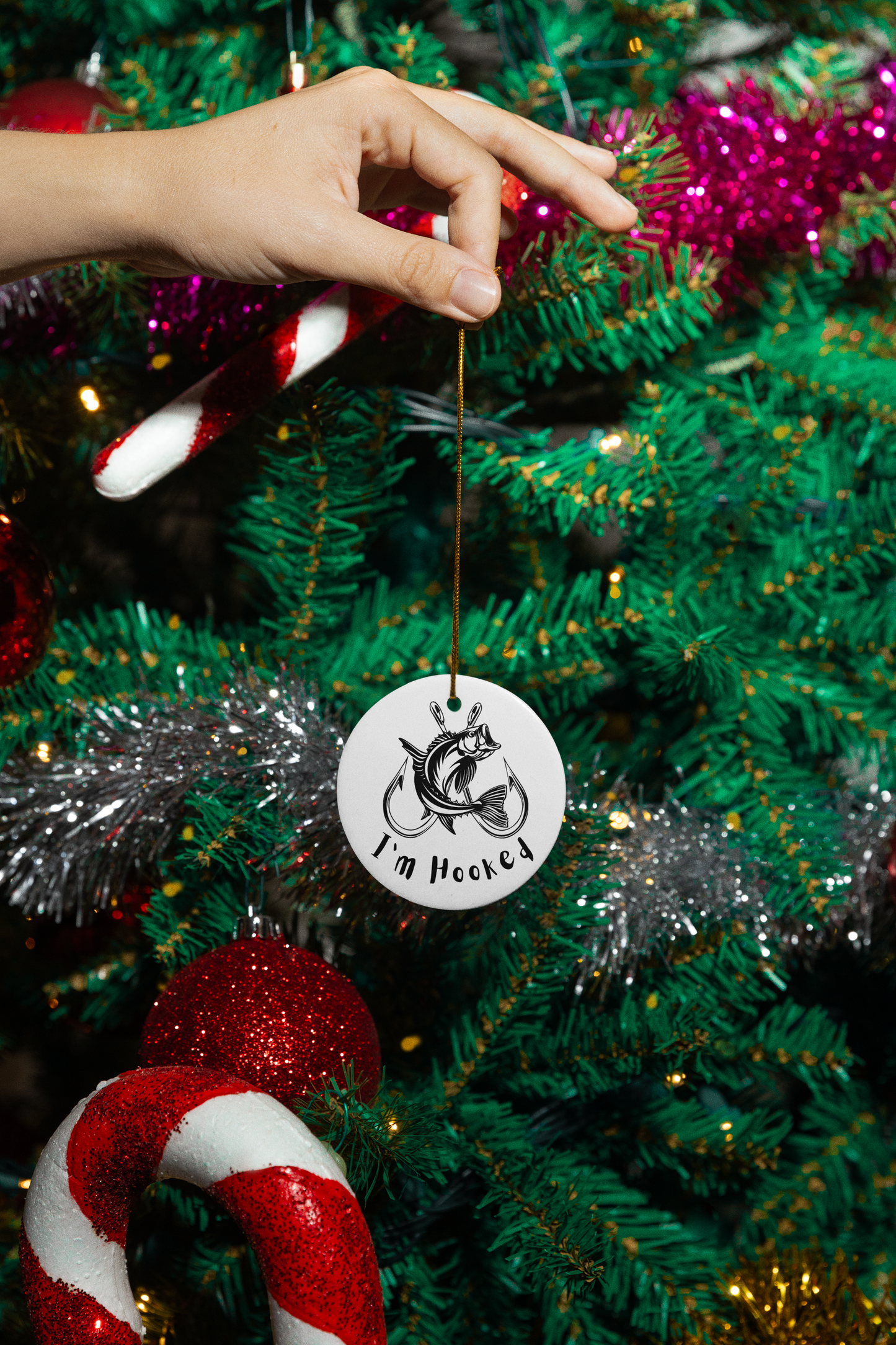 I'm Hooked 🪝 Ornaments