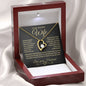 To My Beautiful Wife | Forever Love Necklace | BG