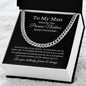 To My Man | Cuban Link Chain Necklace