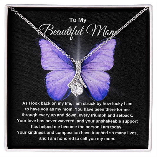 Beautiful Mom Butterfly | Alluring Beauty Necklace