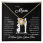 To My Mom | Love Knot Necklace | From Son